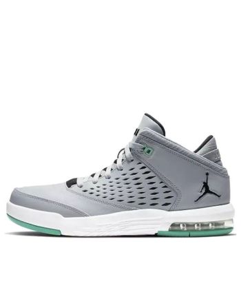 Air Jordan Flight Origin 4 Sport Shoes Grey/Green 921196-017